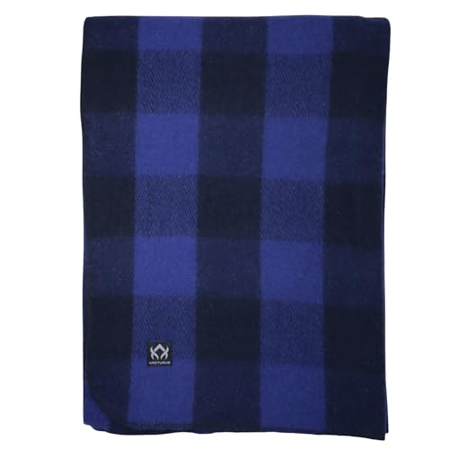 Heavyweight Military Wool Blanket for Camping, Travel & Outdoor Use