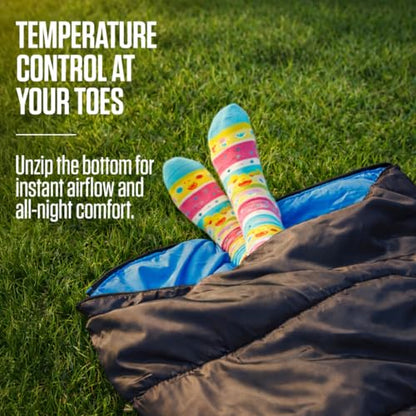 Lightweight Backpacking Sleeping Bag for Camping & Outdoor Adventures