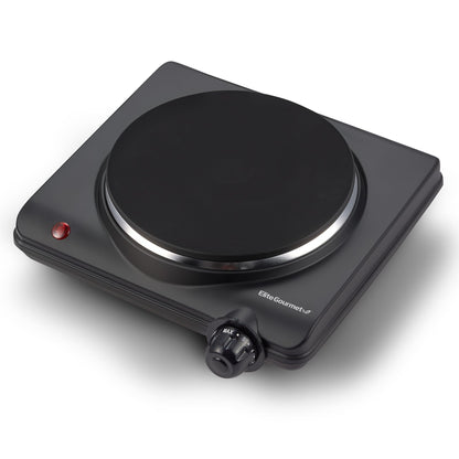 Electric Countertop Hot Plate Burner with Adjustable Temperature Control