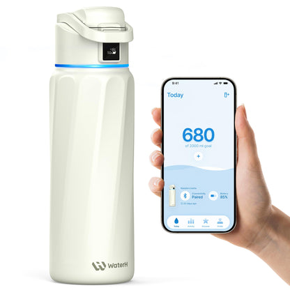 Smart Insulated Water Bottle with Hydration Reminder & Tracker
