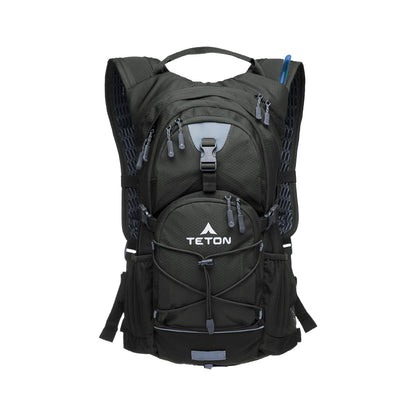 Lightweight Hydration Backpack with Water Bladder & Rain Cover for Outdoor Sports