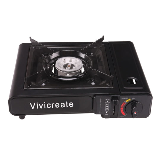 Portable Propane & Butane Camping Stove for Outdoor Cooking