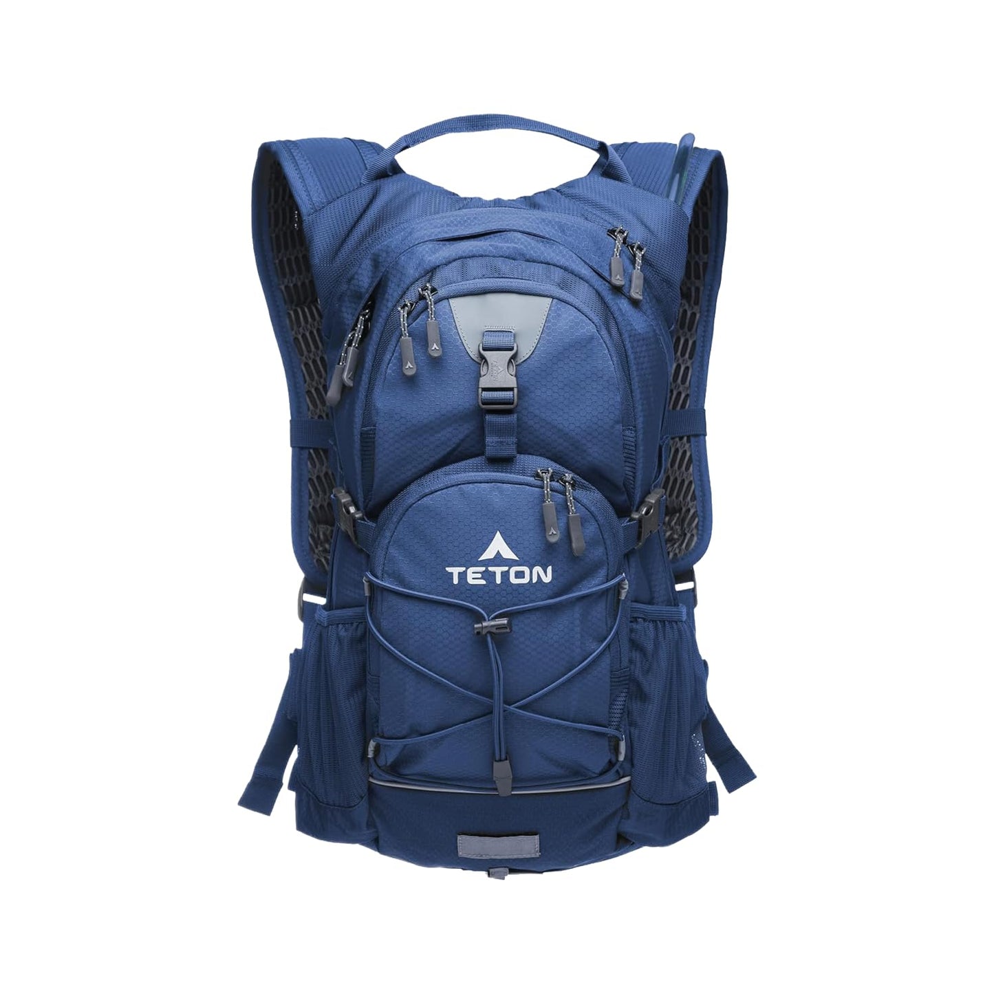 Lightweight Hydration Backpack with Water Bladder & Rain Cover for Outdoor Sports
