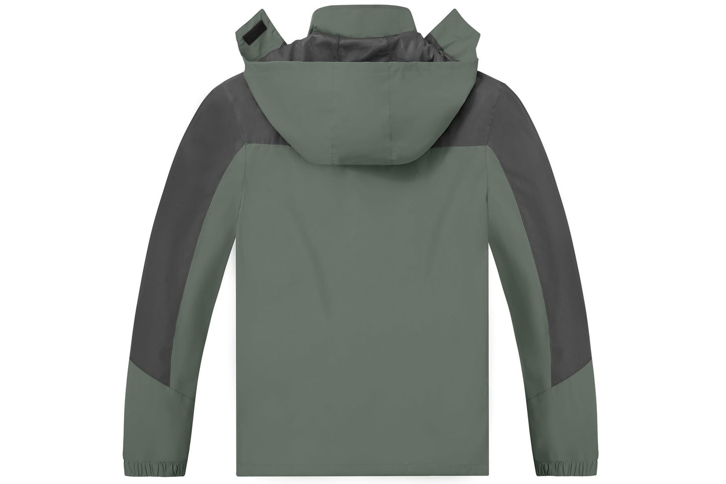 Men’s Waterproof Hooded Rain Jacket with Lightweight Windproof Design