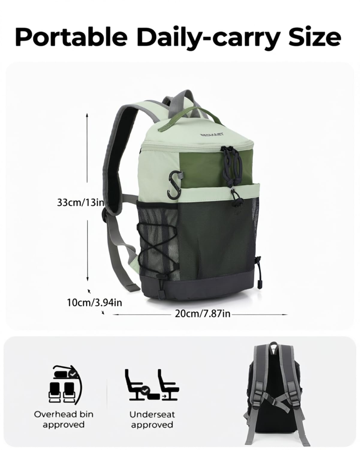 Waterproof Lightweight Hiking Backpack with Breathable Outdoor Design