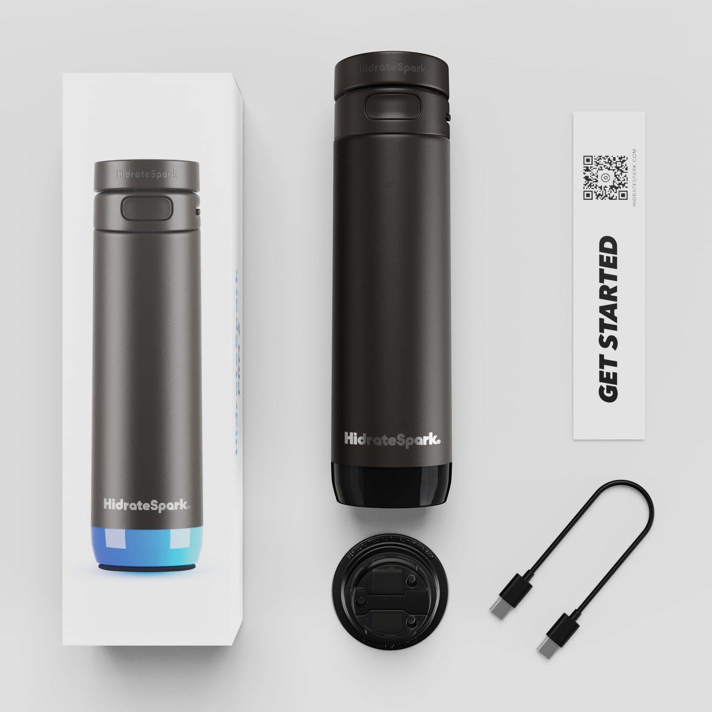 Smart Hydration Bottle with Water Tracking & App Connectivity