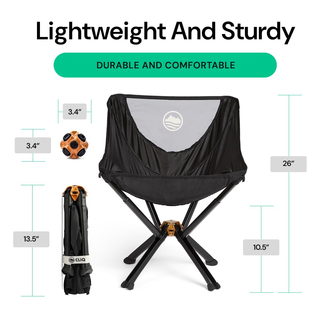 Lightweight Portable Folding Camping Chair with Compact Outdoor Design