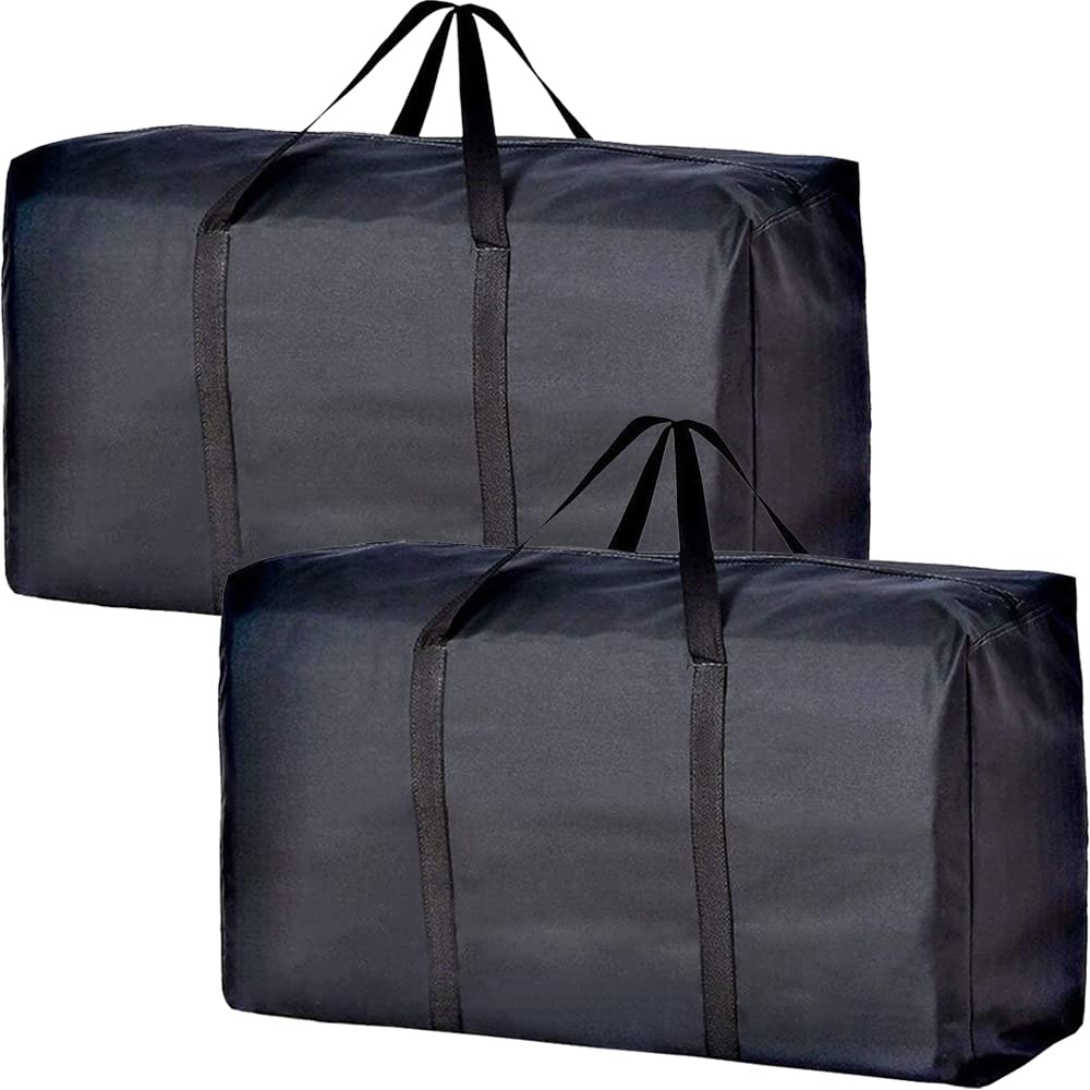 Extra Large Storage & Moving Bags with Carry Handles & Zipper Closure