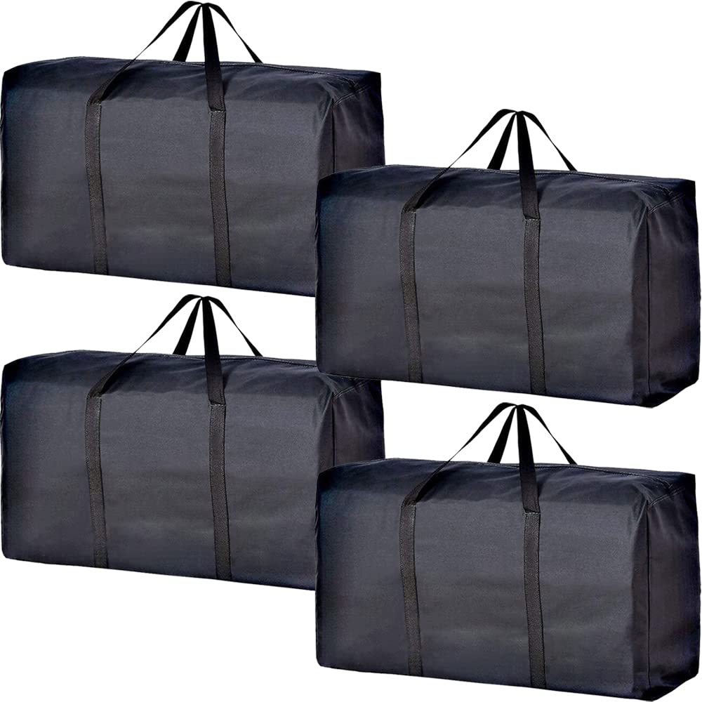 Extra Large Storage & Moving Bags with Carry Handles & Zipper Closure