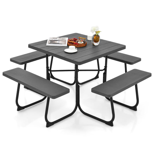 Giantex Picnic Table Set for Up to 8 Persons