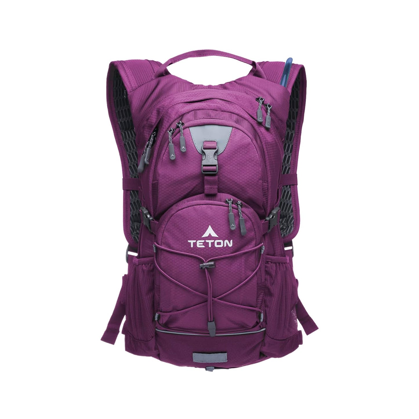 Lightweight Hydration Backpack with Water Bladder & Rain Cover for Outdoor Sports