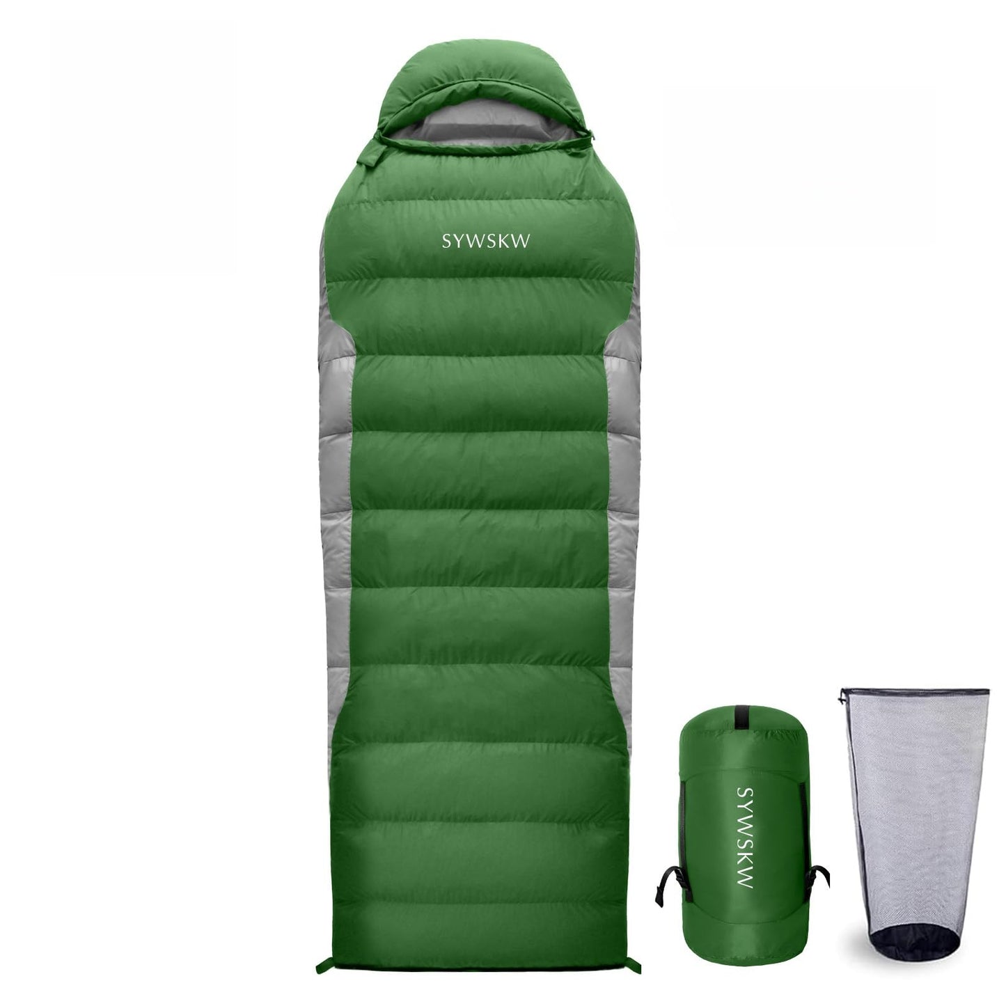 Ultralight Down Sleeping Bag with Pillow for Camping & Backpacking