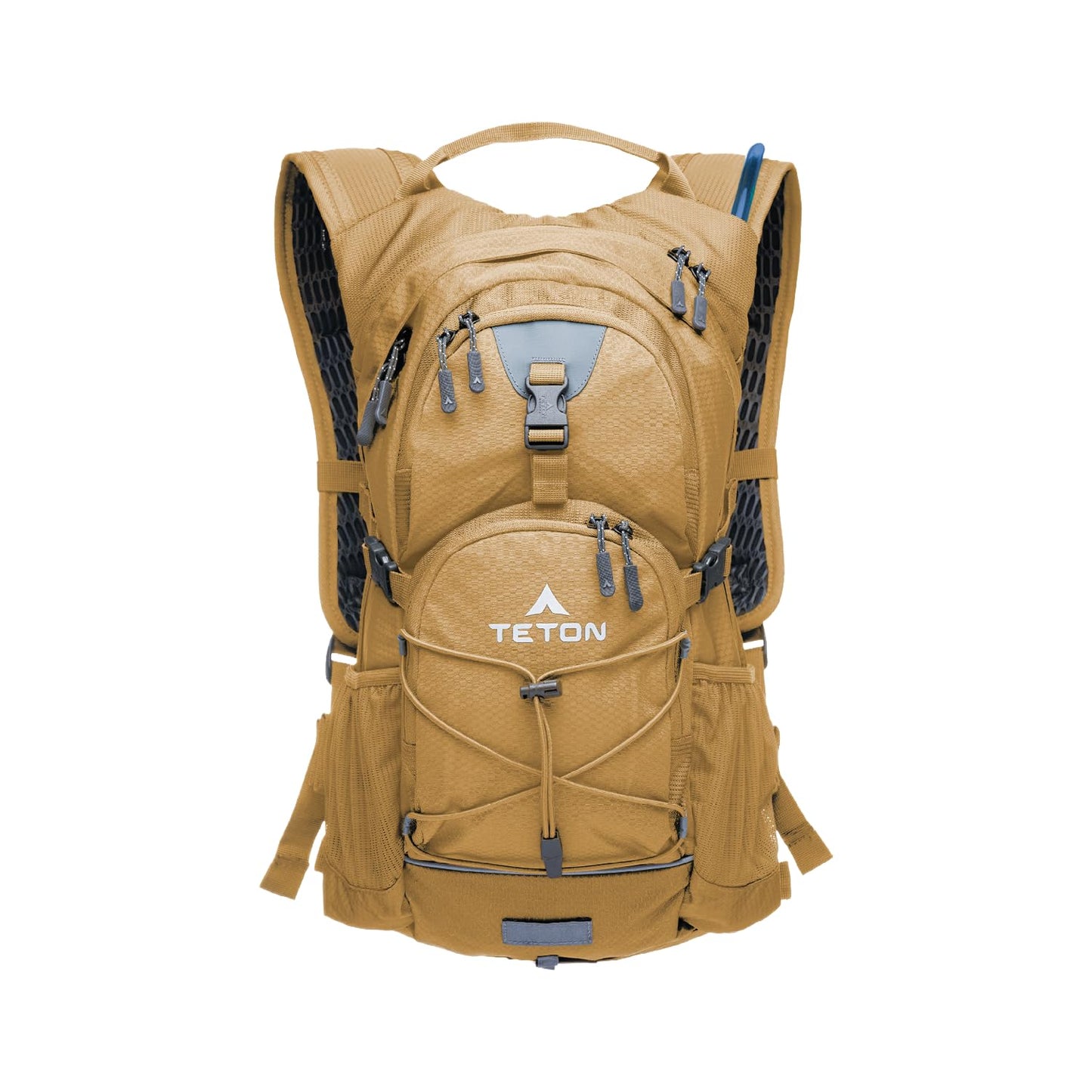 Lightweight Hydration Backpack with Water Bladder & Rain Cover for Outdoor Sports