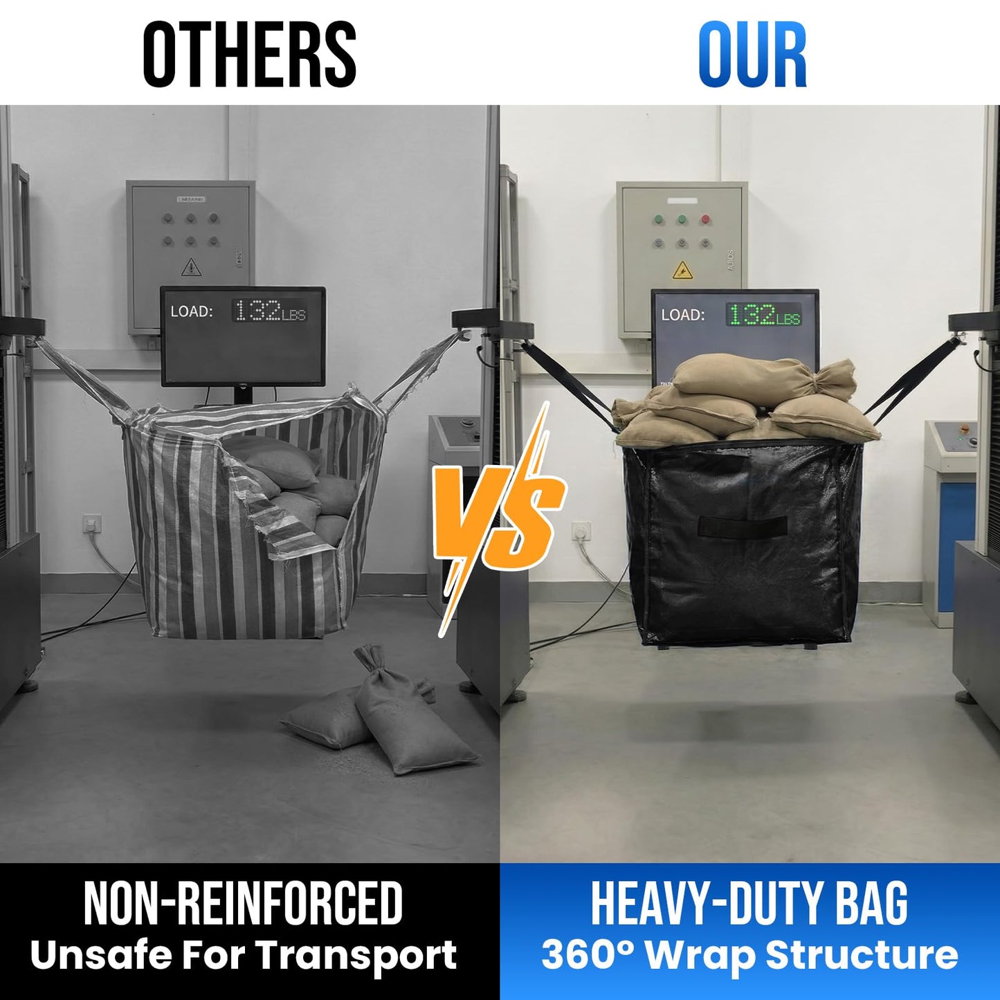 TAILI Heavy Duty Oversized Storage Bag for Moving