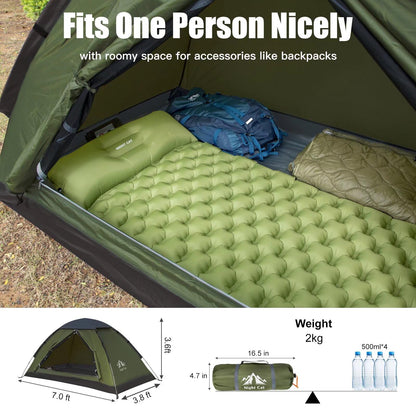 Lightweight Waterproof Backpacking Tent for 1–2 Person Camping & Hiking