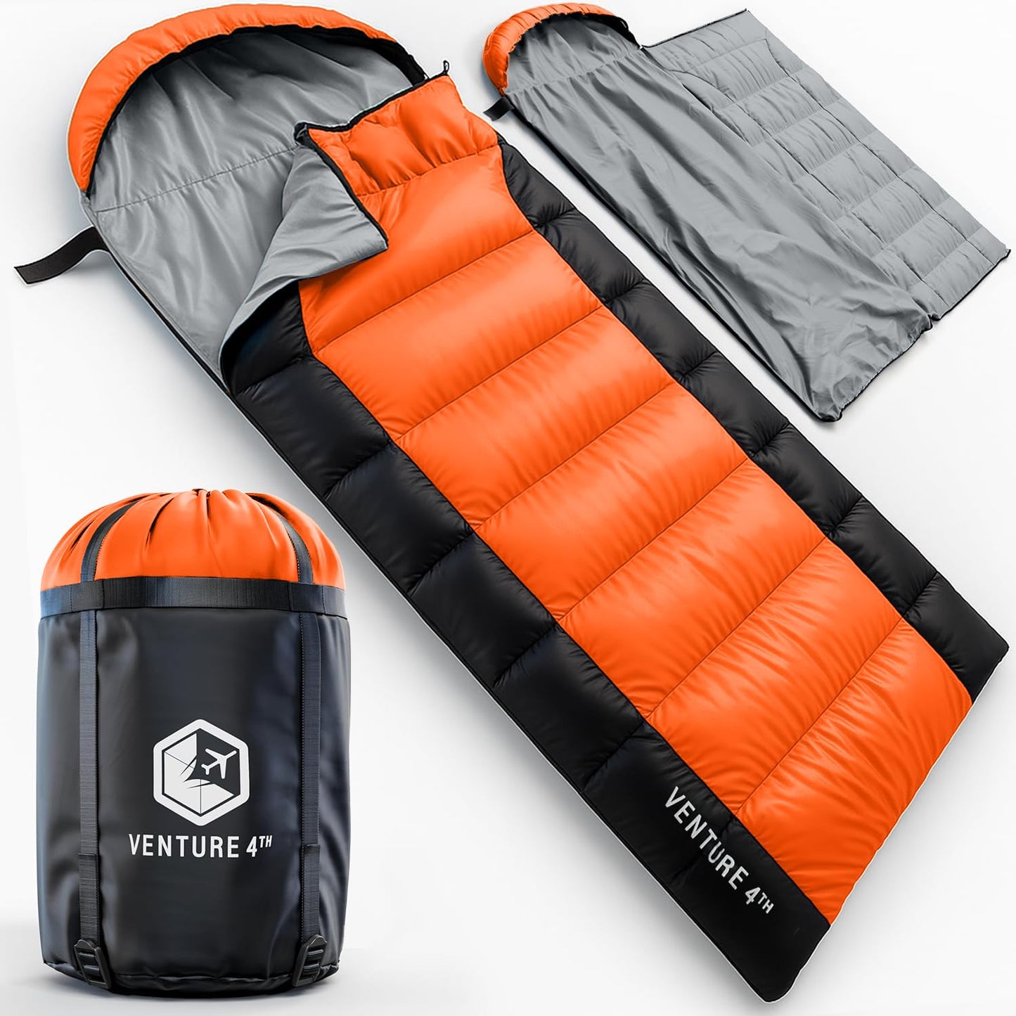 Lightweight Backpacking Sleeping Bag for Camping & Outdoor Adventures