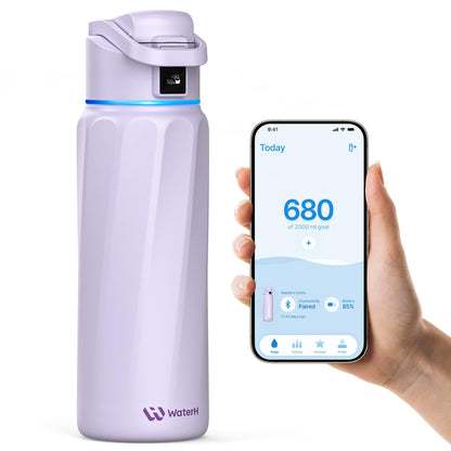 Smart Insulated Water Bottle with Hydration Reminder & Tracker