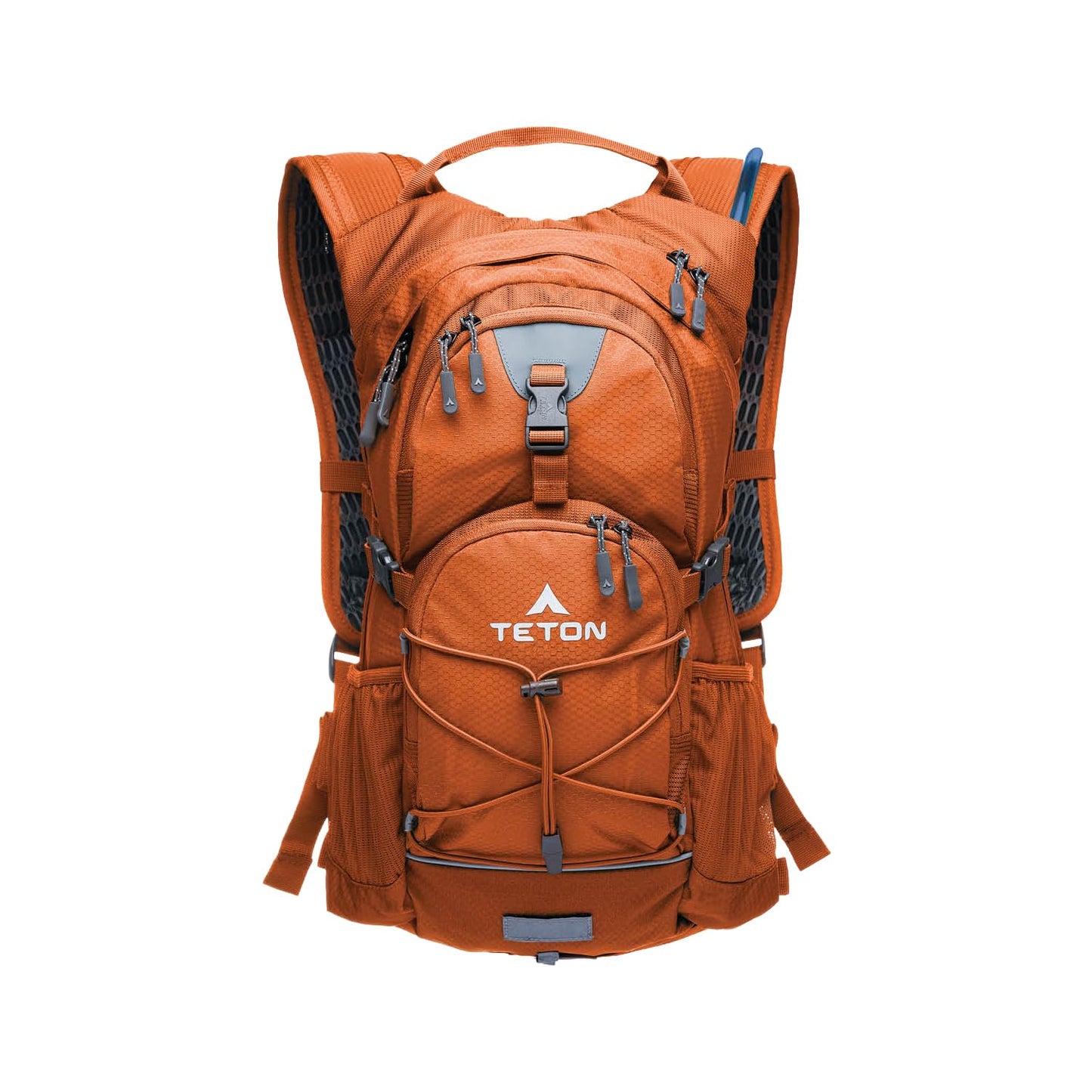 Lightweight Hydration Backpack with Water Bladder & Rain Cover for Outdoor Sports