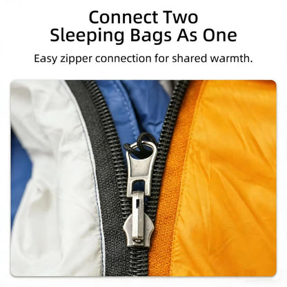 XL Down Mummy Sleeping Bag for Camping, Hiking & Backpacking