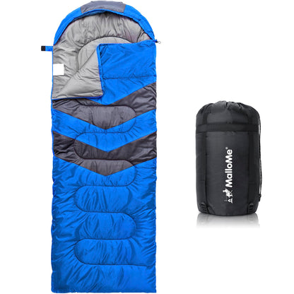 Lightweight Cold Weather Sleeping Bag for Camping, Hiking & Backpacking