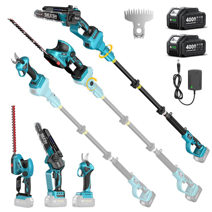 Cordless Mini Chainsaw for Outdoor Cutting & Garden Work