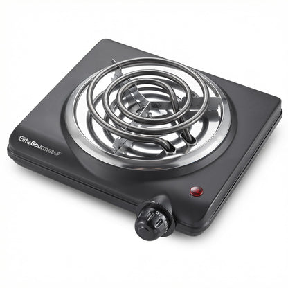 Electric Countertop Hot Plate Burner with Adjustable Temperature Control