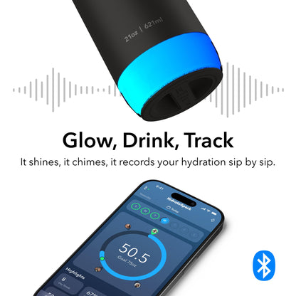Smart Hydration Bottle with Water Tracking & App Connectivity