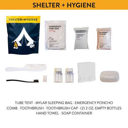 Complete 3-Day Emergency Survival Kit for Earthquakes, Hurricanes & Disaster Preparedness