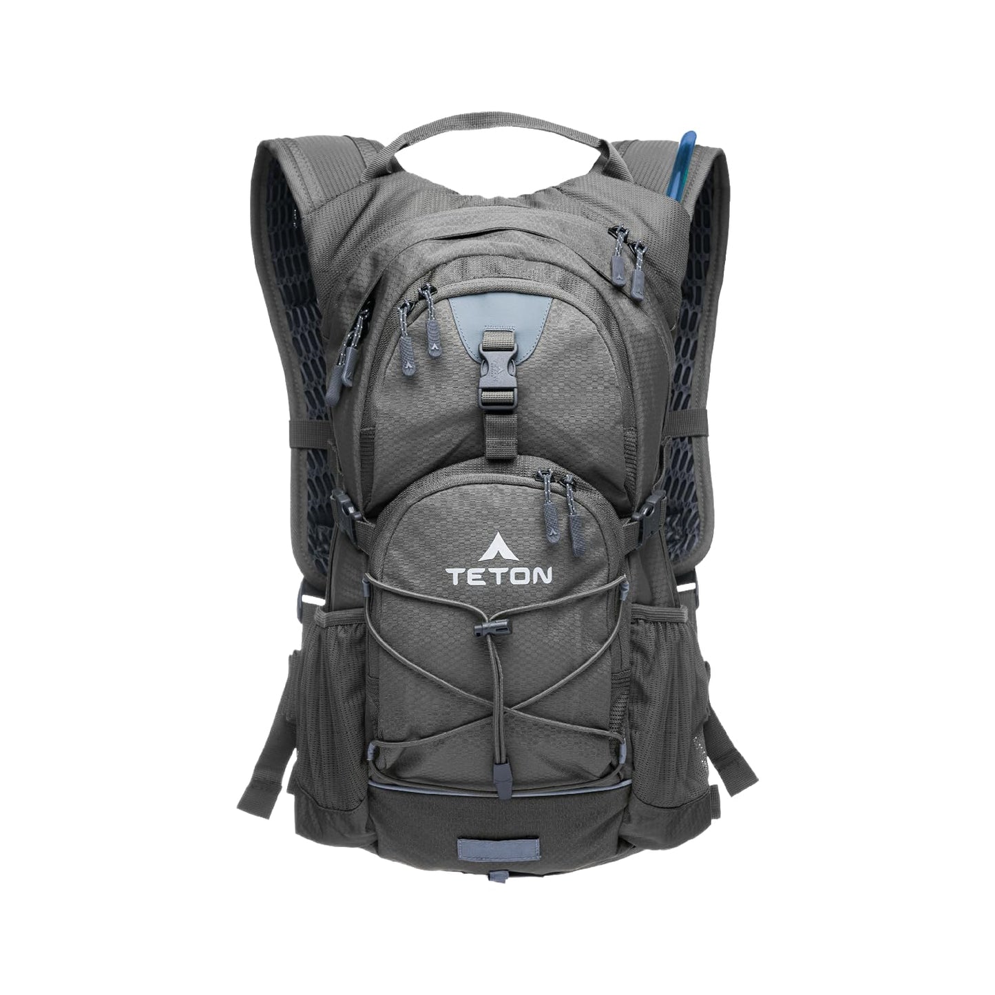 Lightweight Hydration Backpack with Water Bladder & Rain Cover for Outdoor Sports