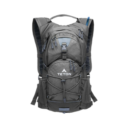 Lightweight Hydration Backpack with Water Bladder & Rain Cover for Outdoor Sports