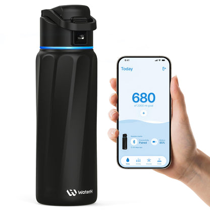 Smart Insulated Water Bottle with Hydration Reminder & Tracker