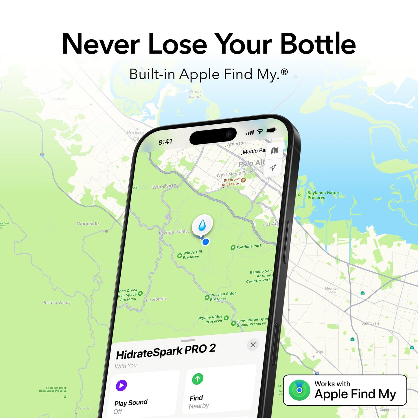 Smart Hydration Bottle with Water Tracking & App Connectivity