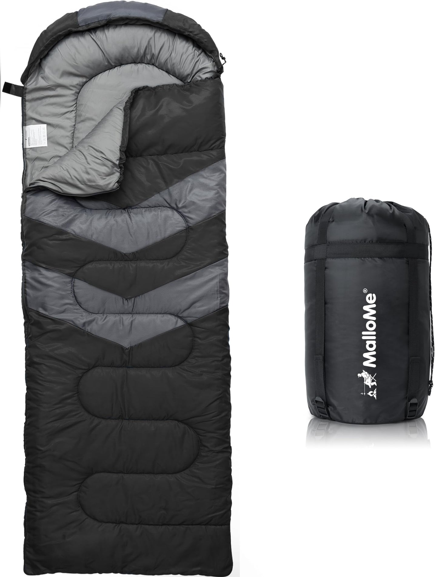 Lightweight Cold Weather Sleeping Bag for Camping, Hiking & Backpacking