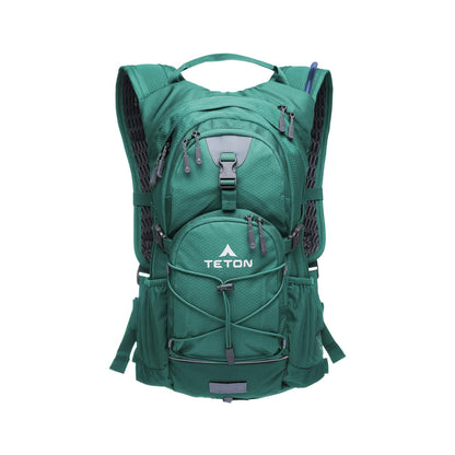 Lightweight Hydration Backpack with Water Bladder & Rain Cover for Outdoor Sports