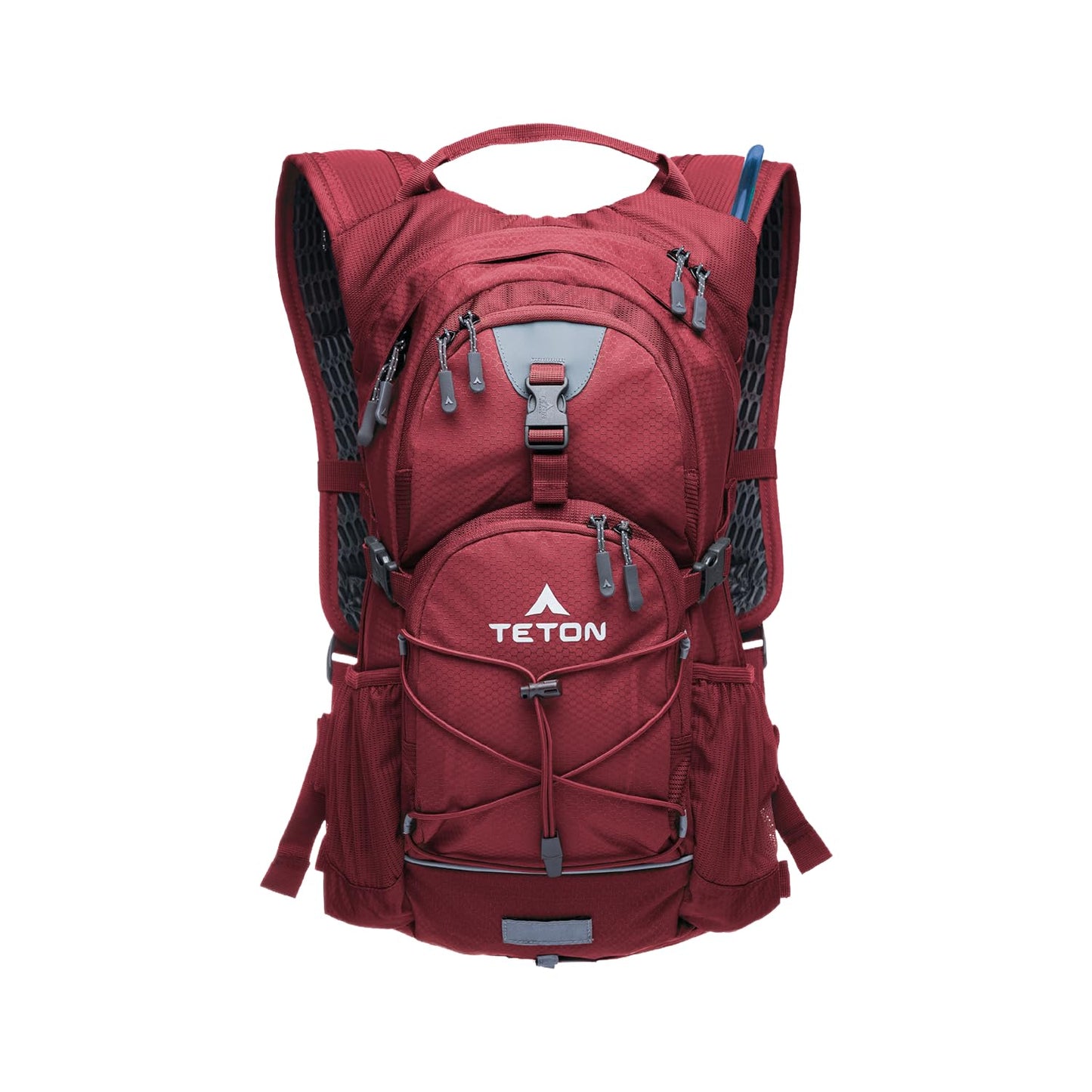 Lightweight Hydration Backpack with Water Bladder & Rain Cover for Outdoor Sports