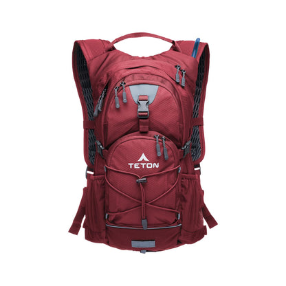 Lightweight Hydration Backpack with Water Bladder & Rain Cover for Outdoor Sports