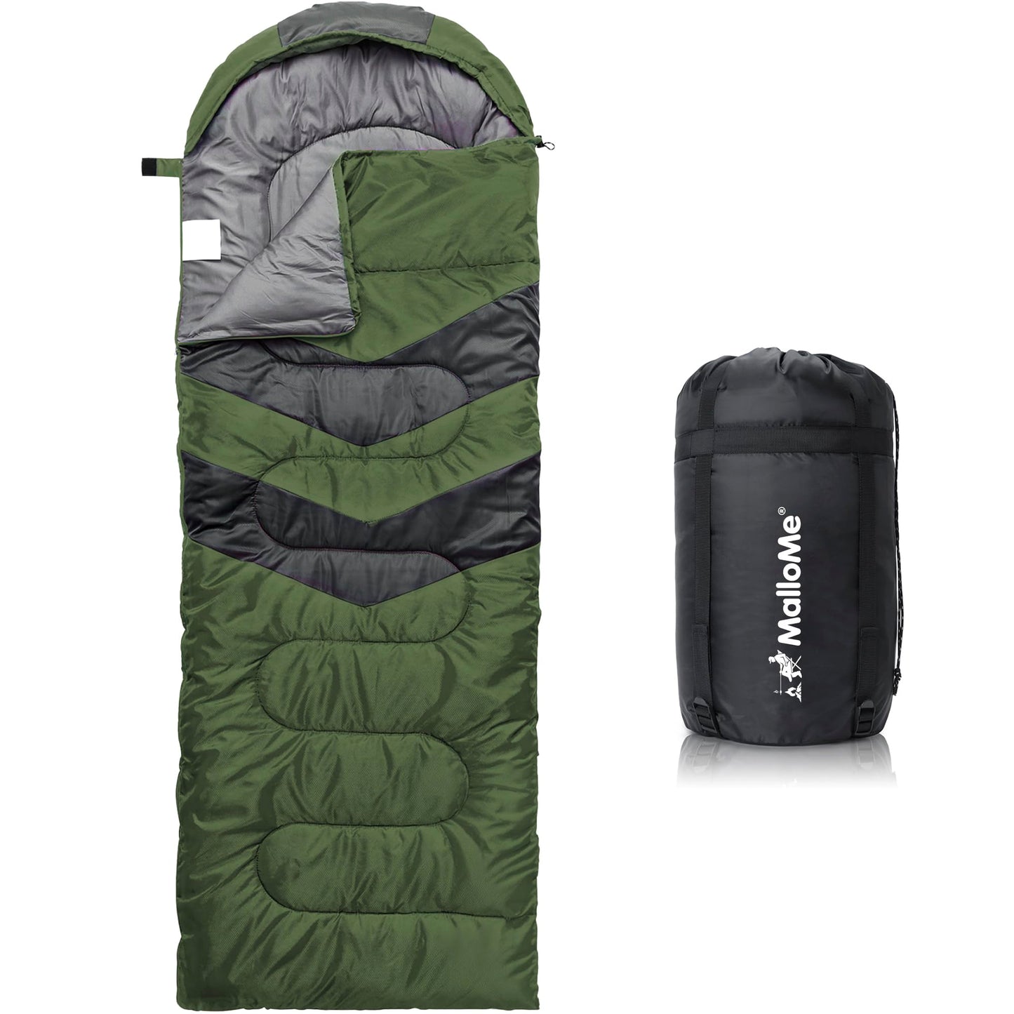 Lightweight Cold Weather Sleeping Bag for Camping, Hiking & Backpacking