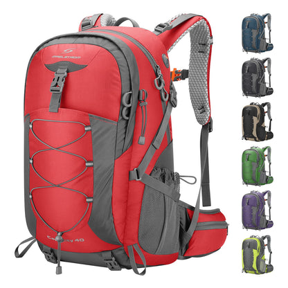Waterproof Hiking Backpack with Rain Cover for Camping & Travel
