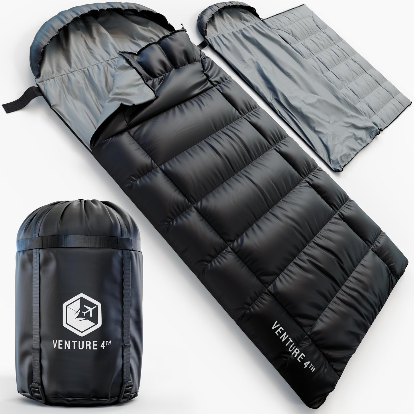 Lightweight Backpacking Sleeping Bag for Camping & Outdoor Adventures