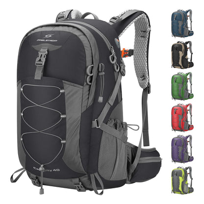Waterproof Hiking Backpack with Rain Cover for Camping & Travel