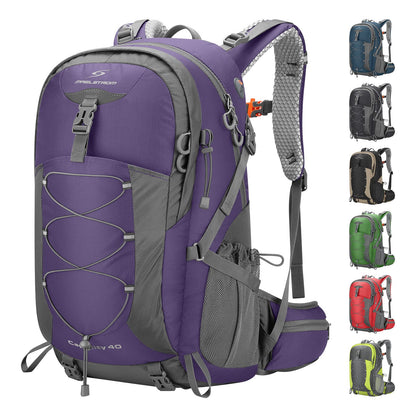 Waterproof Hiking Backpack with Rain Cover for Camping & Travel